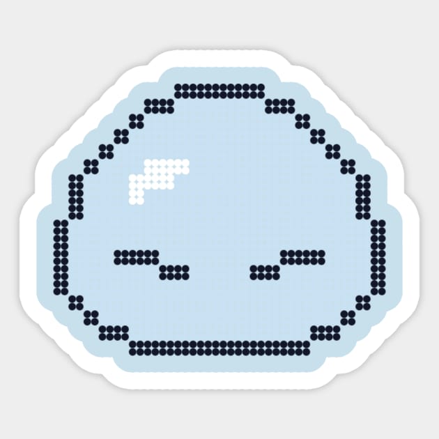 Simple Cute Rimuru - Tensei Shitara Slime Datta Ken Sticker by Magiliw